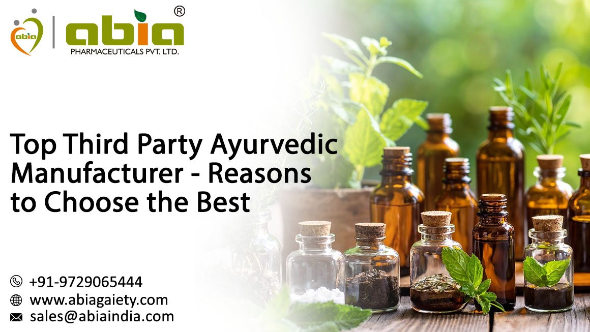 Top Third Party Ayurvedic Manufacturer