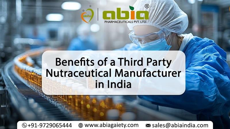 Third Party Nutraceutical Manufacturer in India