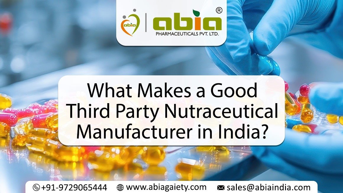 Third Party Nutraceutical Manufacturer in India