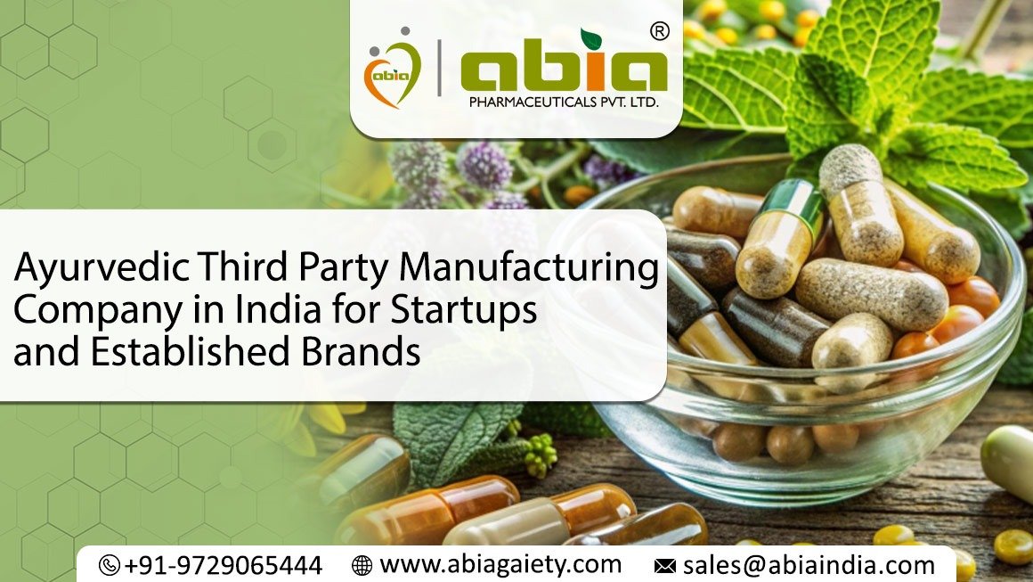Ayurvedic Third Party Manufacturing Company in India