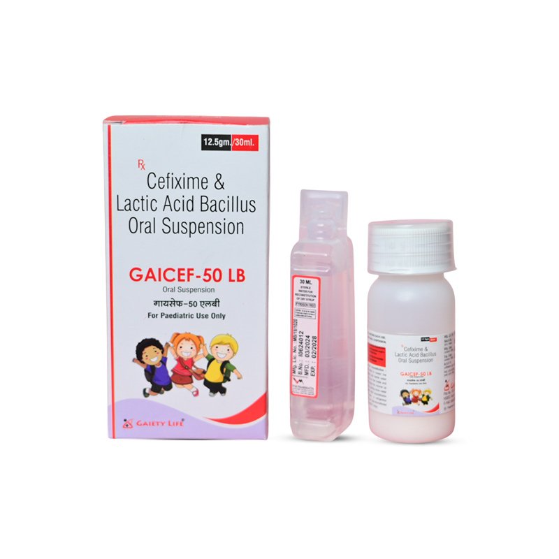 Gaicef-50 LB Dry Syrup